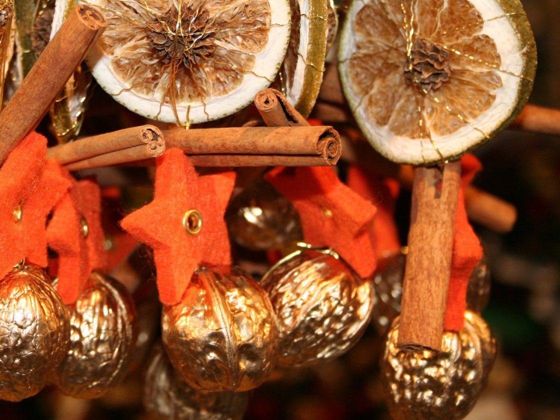 Christbaumschmuck basteln Selbstgemachte Weihnachtsdeko